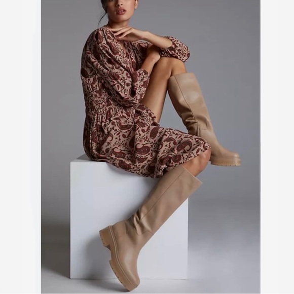 Sam Edelman Waterproof‎ Leather Larina Tall Boot - Picture 1 of 14